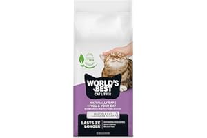 WORLD'S BEST CAT LITTER Multiple Cat Lavender Scented, 32-Pounds