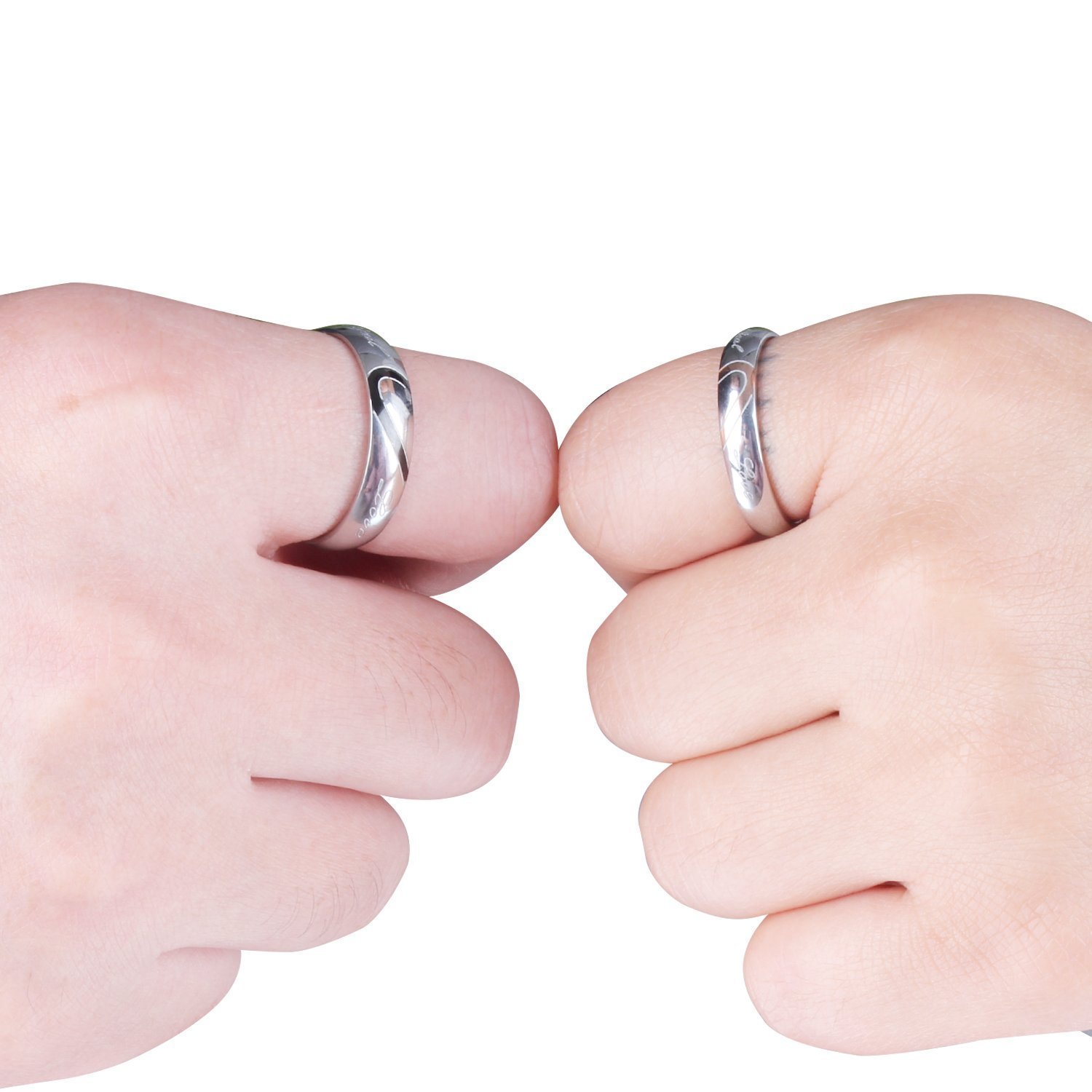 Couple Ring Stainless Steel Promise \