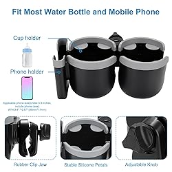 Accmor Stroller Cup Holder with Phone Holder, Bike