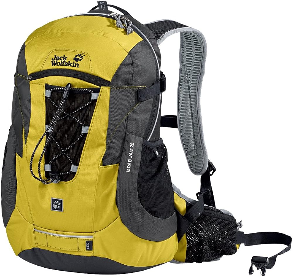 Jack Wolfskin Moab Jam 22 Gelb Rucksack Schulrucksack 22 L Amazon.de