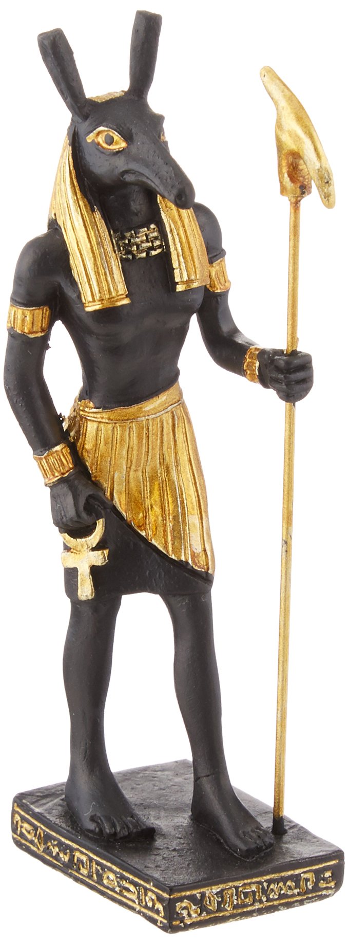 PTC 8903 Small Seth Egyptian Mystical Character Statue Figurine, 3.5"
