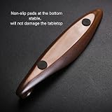 Moylor 9" Ceramic Incense Stick Holder with 3 Holes - Brown view 5
