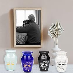Mini Urns for Human Ashes- Mini Keepsake Urns Set