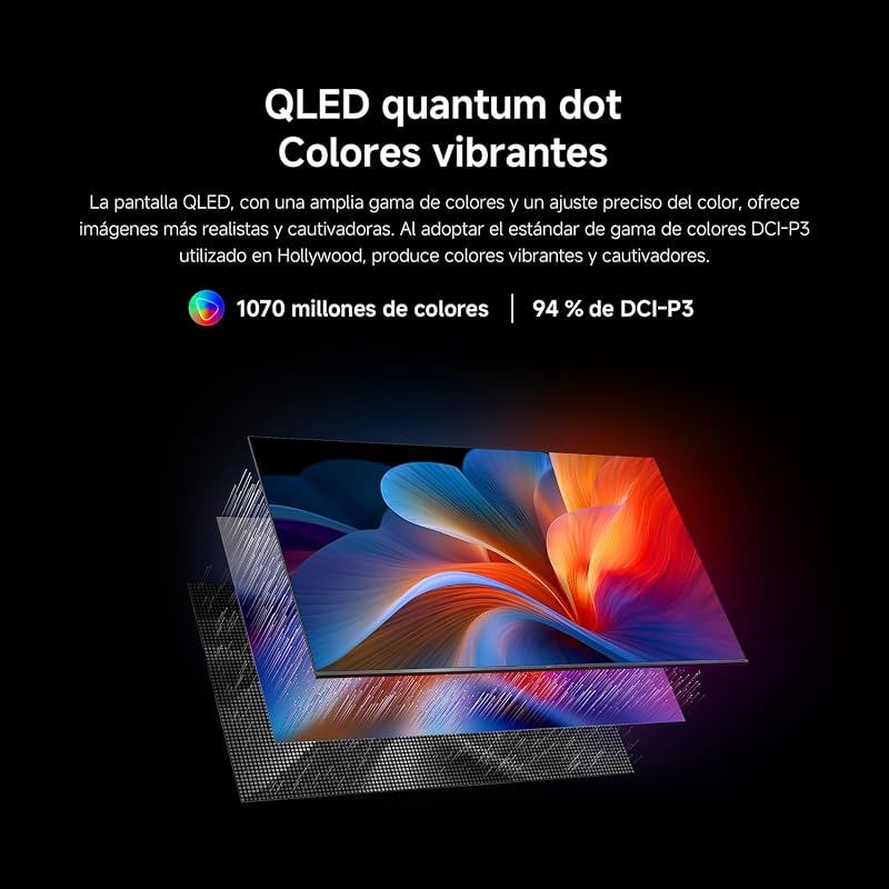 TV F Pro 75, 75 Pulgadas (190 cm), 4K UHD QLED, Smart TV, Fire OS8, Control por Voz Alexa, HDR10+, Modo Game Boost 120Hz, MEMC, Compatible con Apple AirPlay