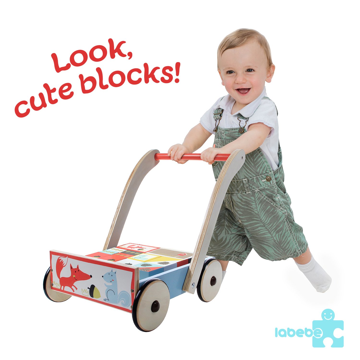 trotteur bebe a pousser