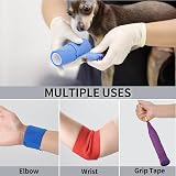Sagafly 6Pcs Self Adherent Vet Wrap 5cm x 4.5m Elastic Bandage view 7