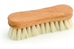 DESERT EQUESTRIAN BRUSH FACE WHITE GOAT HAIR