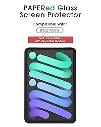 amFilm 2-Pack PAPERed Glass Screen Protector