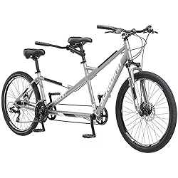 Schwinn Twinn Tandem Bike, 26 Inch Bike for Women