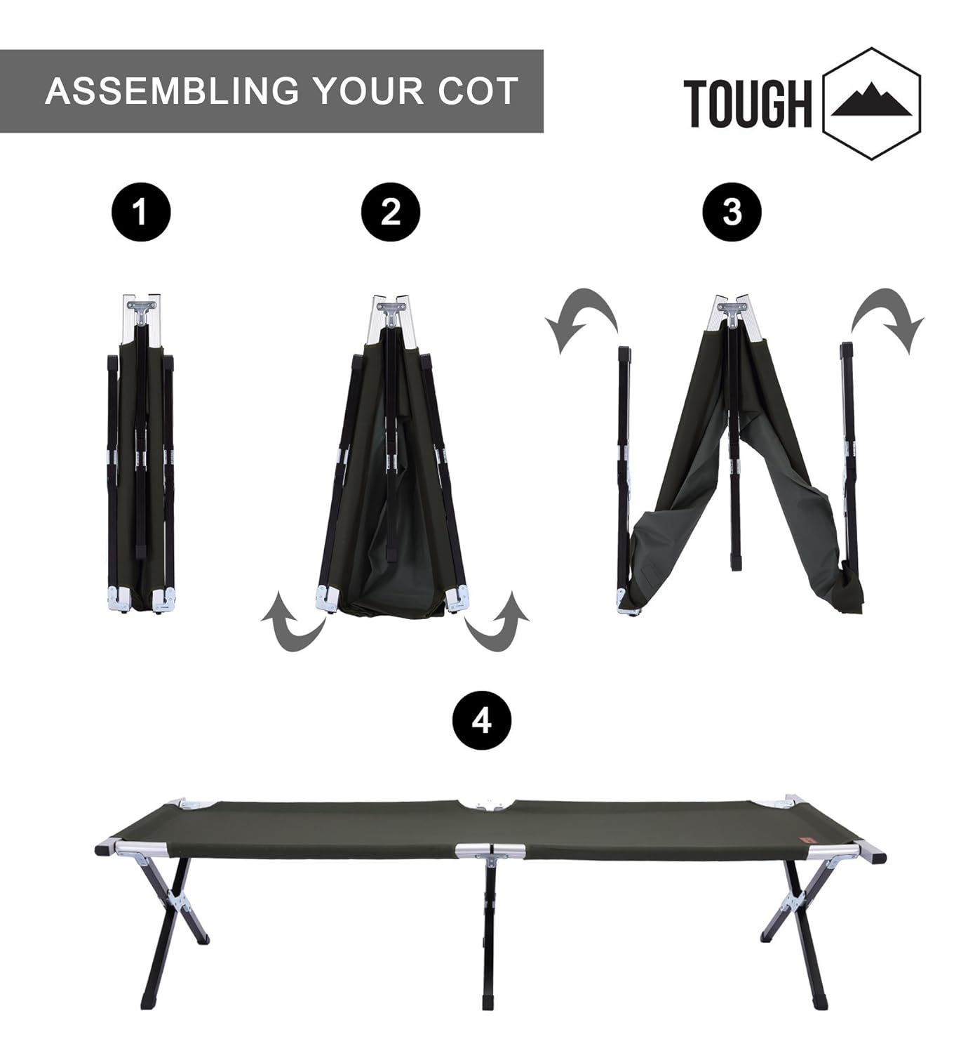 portable cots for adults