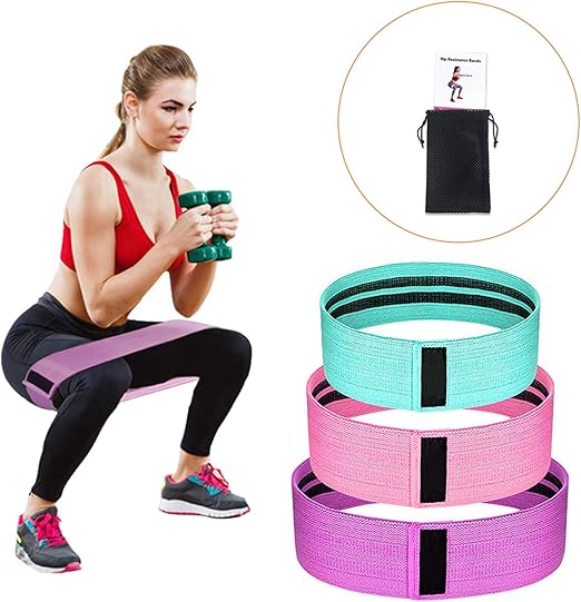 Eamplest Exercise Resistance Bands for Legs and Butt