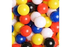 GOGOSO Ball Pit Balls for Toddlers 1-3, Pack of 50pcs Phthalate Free BPA Free Non-Toxic 2.75-Inch Crush Proof Play Balls Play Tent Pool Playhouse Playpen Party Decoration