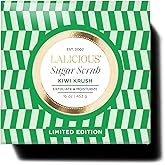 LaLicious Kiwi Krush Sugar Scrub - Cane Sugar Body Scrub - Exfoliating & Moisturizing Body Care with Coconut Oil and Kiwi Seed Oil for Soft, Smooth, Protected Skin - No Parabens (16oz)