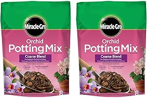 Miracle-Gro Orchid Potting Mix Coarse Blend, 8qt., 2-Pack