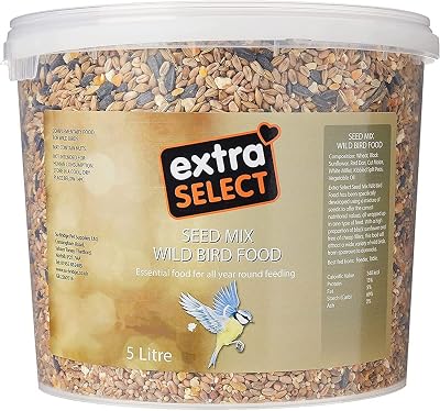 Extra Select Seed Mix Wild Bird Food 5 Litre Brand New Package May Vary