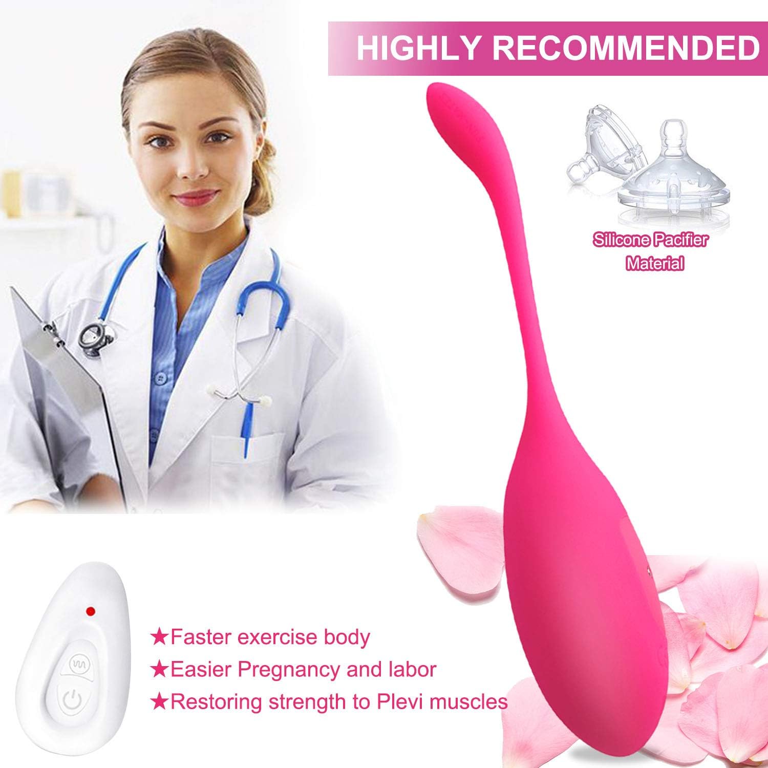 Kegel Balls-Kegel Ben Wa Balls for Women Tightening Bladder Control & Pelvic Floor Muscle for Beginners & Advanced: Health & Personal Care