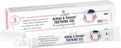Ashton & Parsons Teething Gel 10ml Lactose-Free Anesthetic-Free