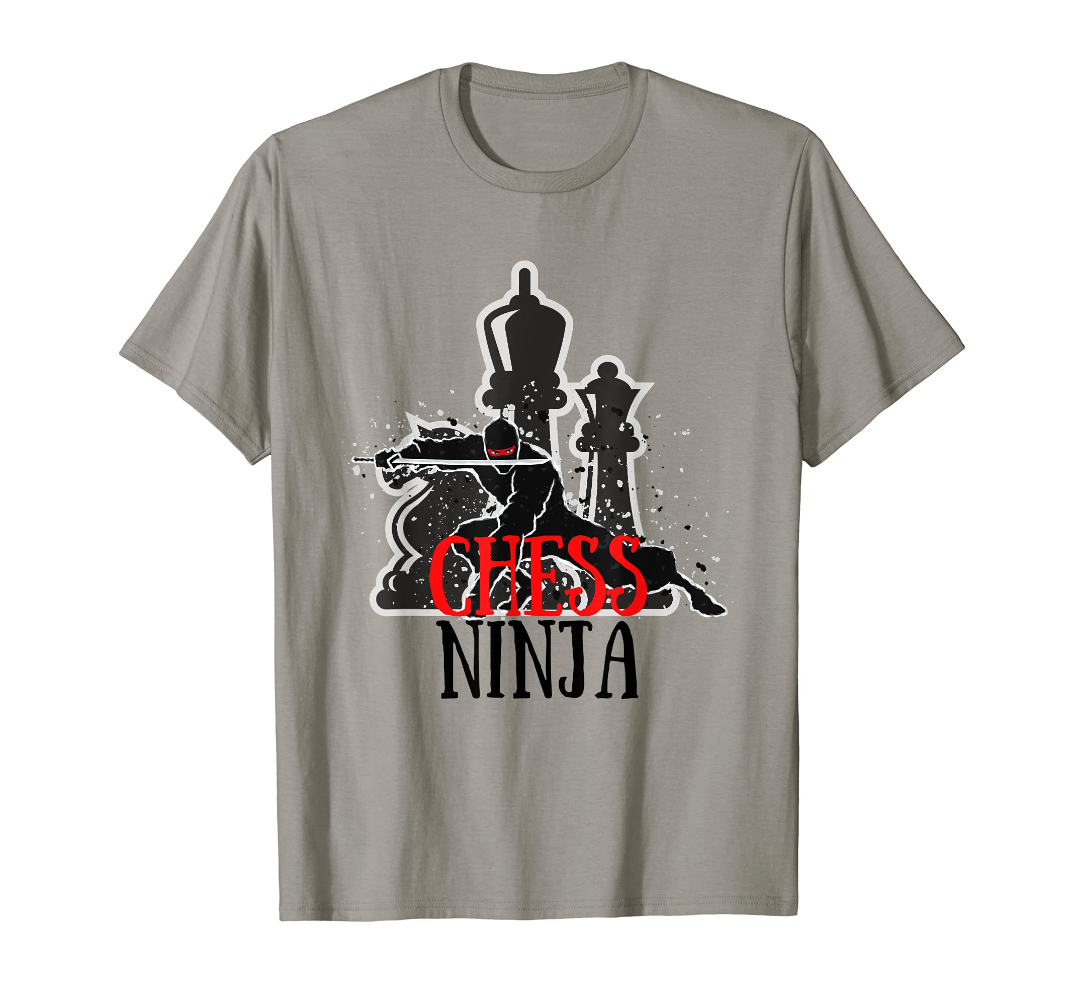 Chess Ninja Checkmate Master Chess Player Lover Boardgame T-Shirt