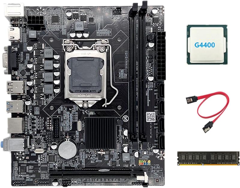 Oikabio H110 Motherboard LGA1151 DDR4 ATX Supports Celeron G3900 G3930 G4400