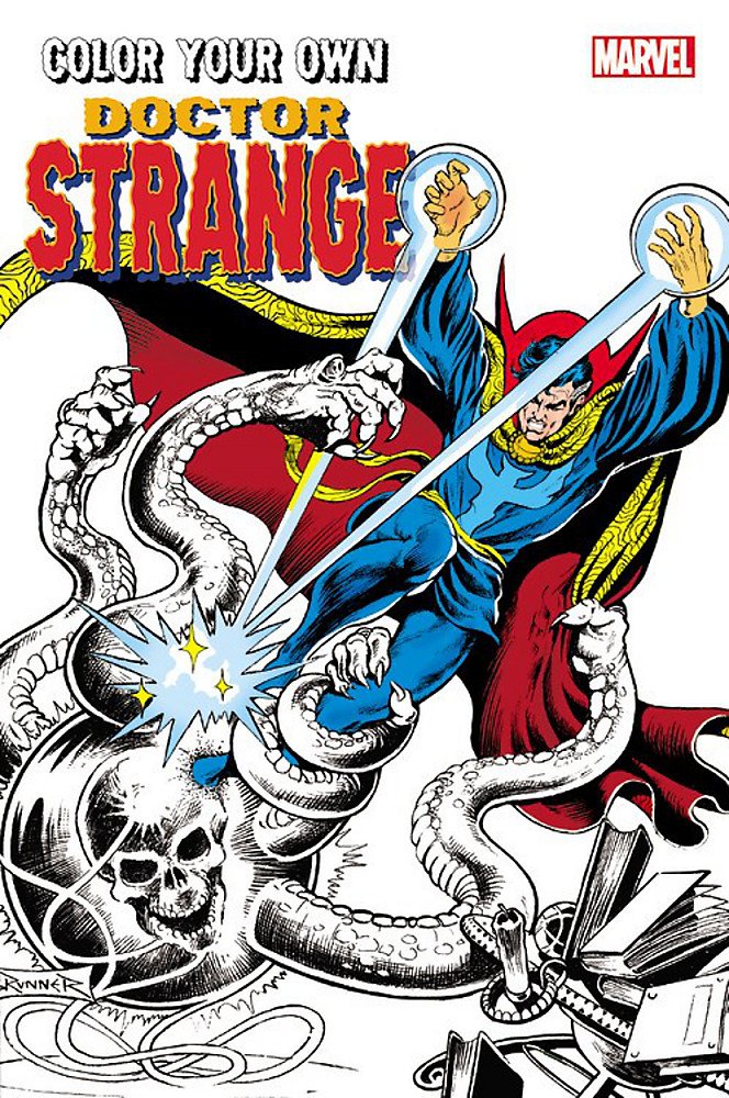 Color Your Own Doctor Strange Ditko Steve Brunner Frank