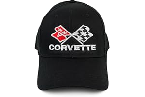 HEM HIGH-END MOTORSPORTS Corvette Classic Cotton Twill Black Hat Cap