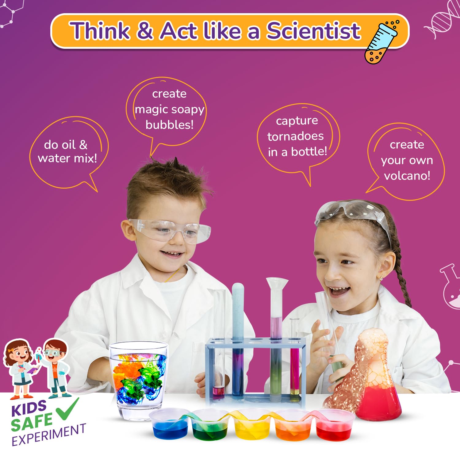 Smartivity Legendary Mega 150 Science Experiment Kit for Kids, Smart Birthday Gifts, Educational Science Experiments for Boys & Girls, STEM Toys for Learning & Fun for Age 6, 7, 8, 9, 10, 11, 12,14