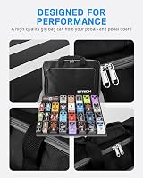 STRICH MAX22 Guitar Pedalboard Extra Large Aluminum 22 x 17.7 in Carry Bag view 6