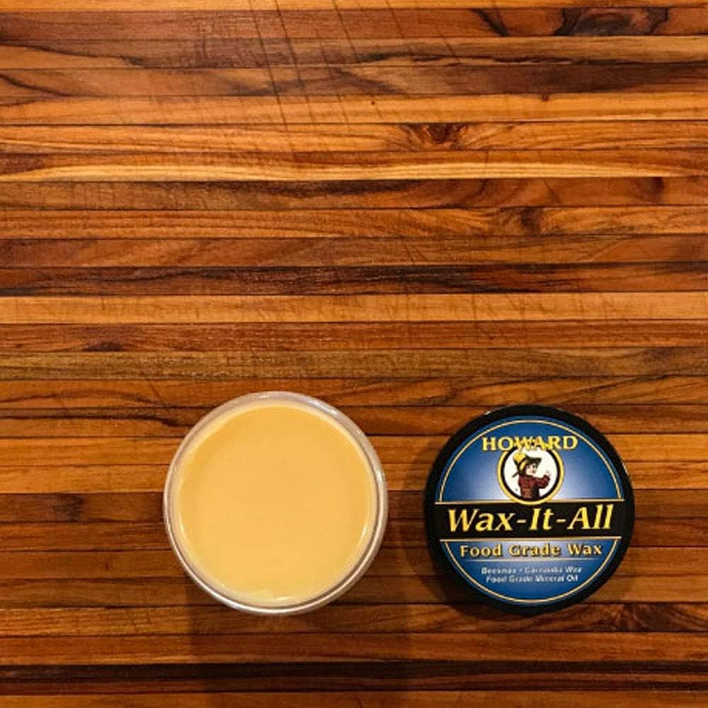 Howard Multi Purpose Wax Polish with Beeswax and Carnauba for Wood Furniture Stone Countertops, Metal Surfaces, Cleans - Image 4