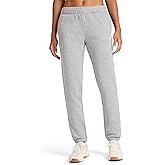 Reebok Womens Classic Cinch Pant, Standard Fit, Midweight Cotton-Poly Fabric