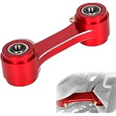 XR650L Lowering Link 45mm Rear Drop Link Compatible With XR 250R XR350R XR600R XR 650L CNC Lowering Suspension Linkage Arm (Red)