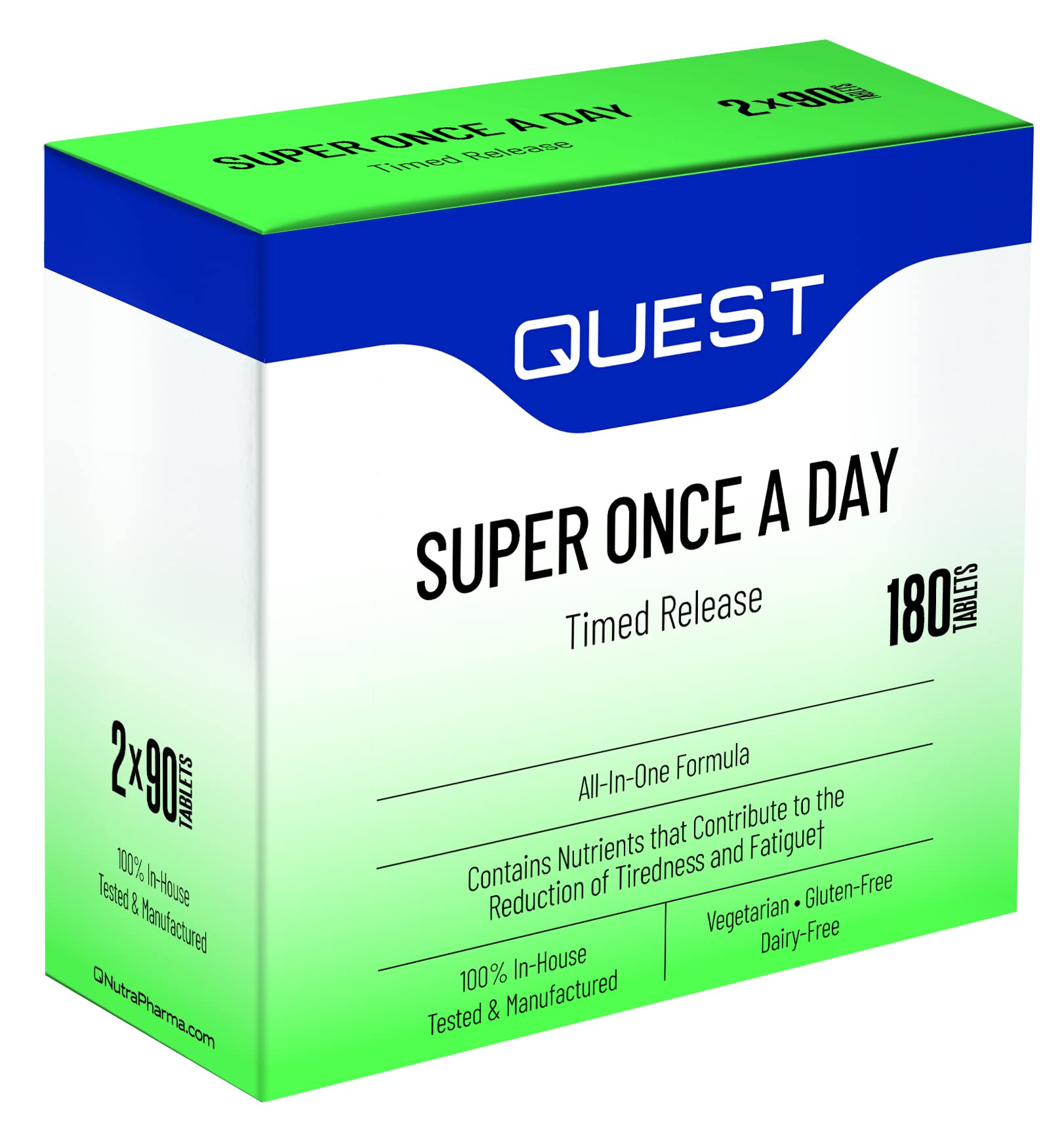 Quest Super Once A Day Timed Release - 180 Tablets