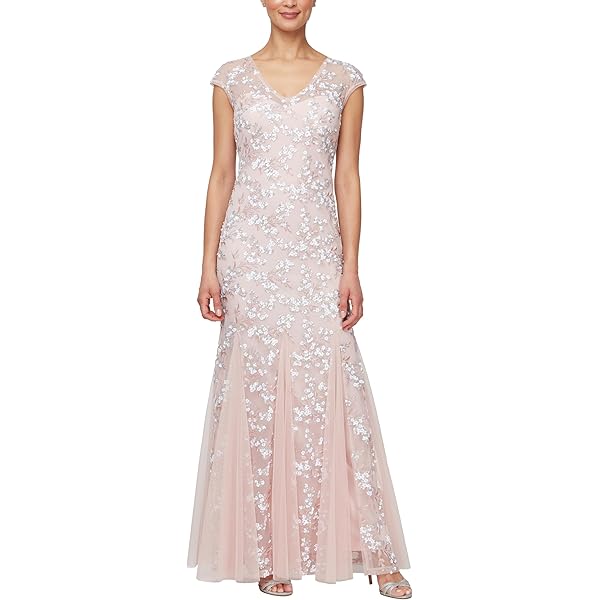 chinese dress ladies Amazon.com: Alex Evenings Women's Long Fit and Flare Mother of the Bride Dress  with Godet Detail (Petite and Regular Sizes), Rose Gold, 6 : Clothing,  Shoes & Jewelry