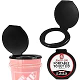 72 HRS Premium Portable Camping Toilet Seat with