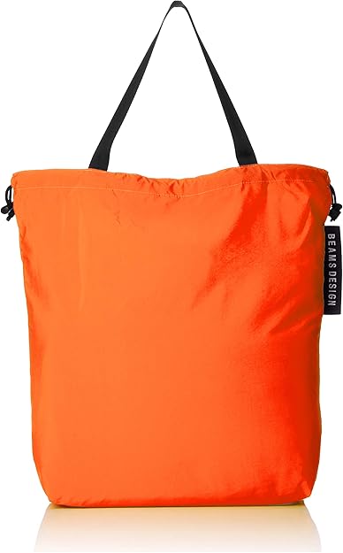 Amazon Co Jp ビームス デザイン ポケッタブルエコバッグ Beams Design ビームス デザイン ポケッタブルエコバック オレンジ 日本 42cmx42cmx11cm Free サイズ 服 ファッション小物