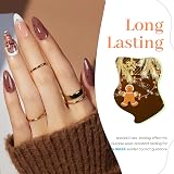 Modelones Gel Nail Polish Set 6 Colors Nude Brown Soak Off Glitter view 6