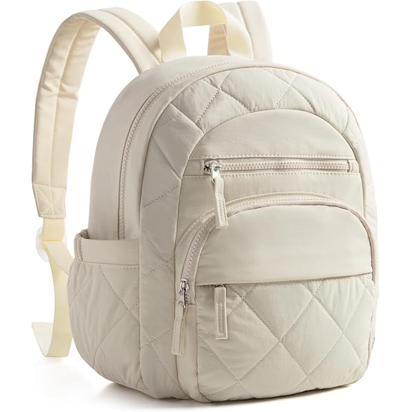 Mini Puffer Backpack with RFID Pocket, Lightweight Quilted Backpack for Work Amazon.com: BAGSMART Mini Backpack for Women, Lightweight  main image 4