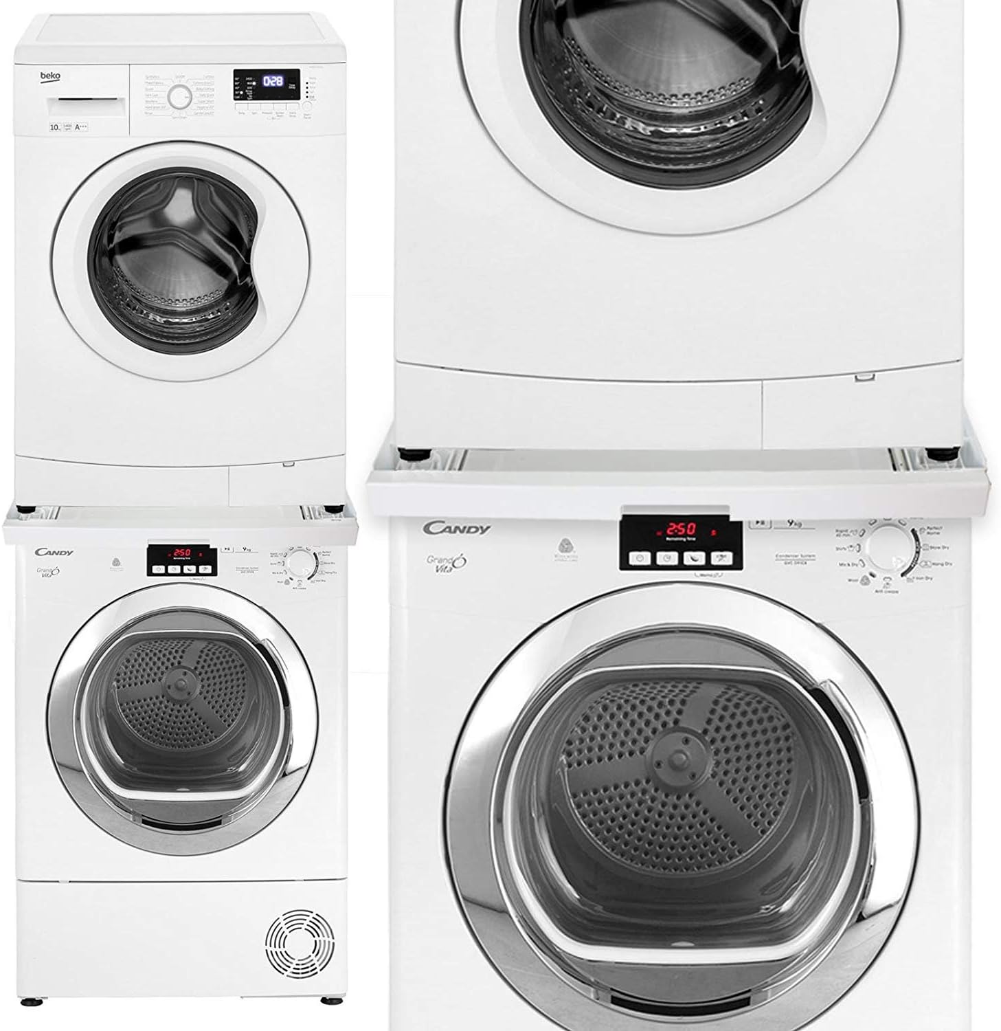 SPAREGETTI® Stacking Kit To Fit HOTPOINT Washing Machines Stack any