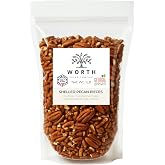 Pecan Pieces 1 lb | Georgia-grown Raw Chopped Pecans | Premium Grade A | Baking Ingredient, Salad Topper, Roasting, Snacking | Vegan, Gluten Free, Keto Friendly