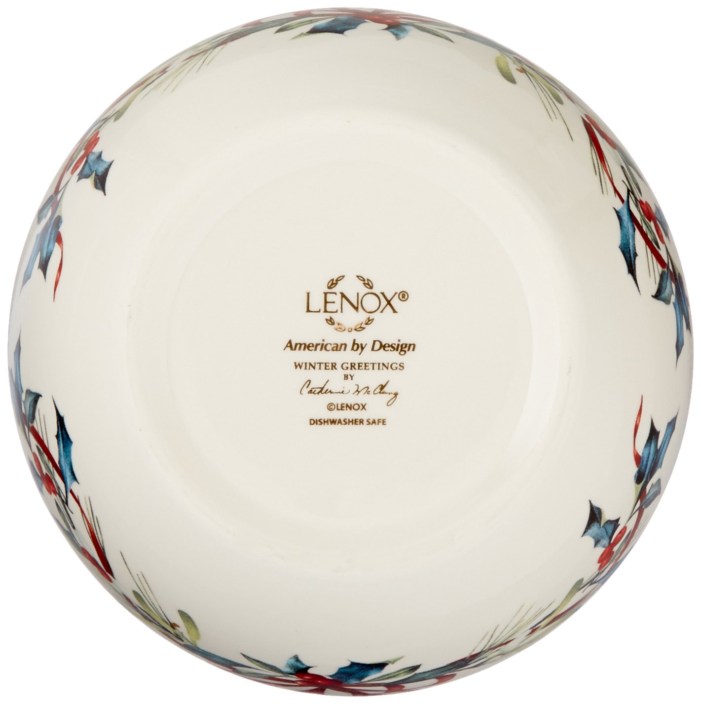 Lenox 847254 Winter Greetings 5 Bowl Necks