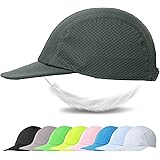 zowya Flat Snapback Hats for Men Women Unstructured Flat Visor Sports Cap Mesh Trucker Hat Blank Underbill, Breathable 1 Hat