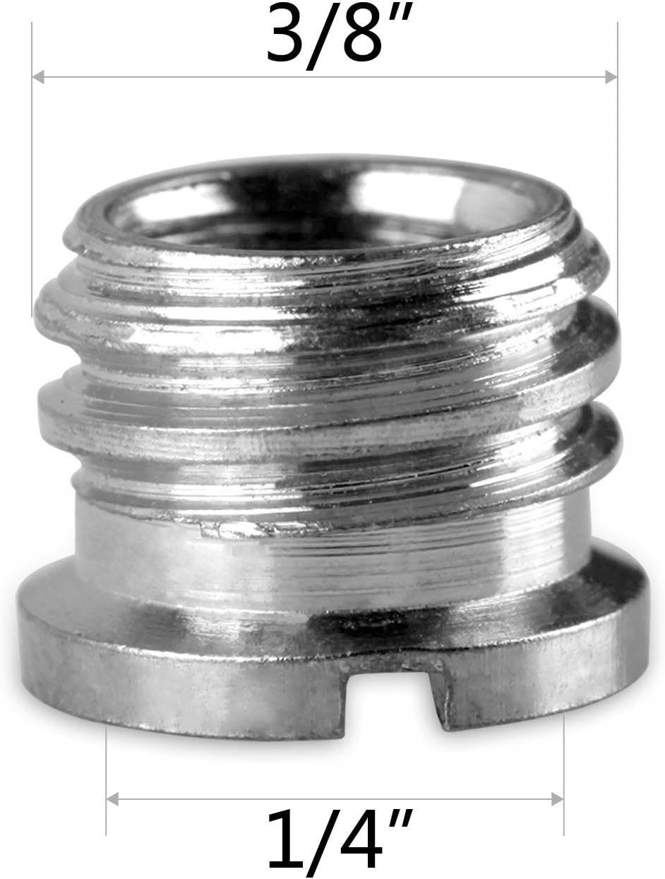 SMALLRIG 1/4" to 3/8" Convert Screw Adapter (5 pcs) - 1610, Black - Image 4