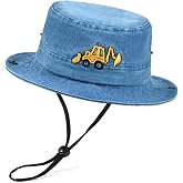 ZGDG Kids Boys Girls Baseball Cap Toddler Embroidery Car Trucker Hat Adjustable Washed Vintage Sun Fishing Hat for 3-8 Years