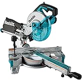 Makita 8-1/2 in. Sliding Compound Mitre Saw with LED Cut Line Guide, 12 in. Cut Capacity at 90°, Soft Start, Direct Drive Mot