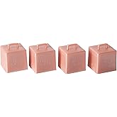 Creative Balloons™ Cube Weight – 65 g Metallic Rose Gold Balloon Weights for Helium Balloon Bouquets – 10‑Pack for Parties & Event Décor