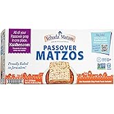 Yehuda Freshly Baked Passover Matzo, 1 LB (5 Pack) | Bonus 1 Resealable Stay Fresh Pouch | Super Crisp &amp; Delicious! | Fresh for 2026