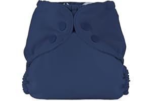 Esembly Cloth Diaper Outer, Swim Diaper, Waterproof Cloth Diaper Cover, Leak-Proof and Breathable Layer Over Prefolds, Flats or Fitteds, Reusable Diaper with Snap Closure - Size 1 (7-17lbs), Ink