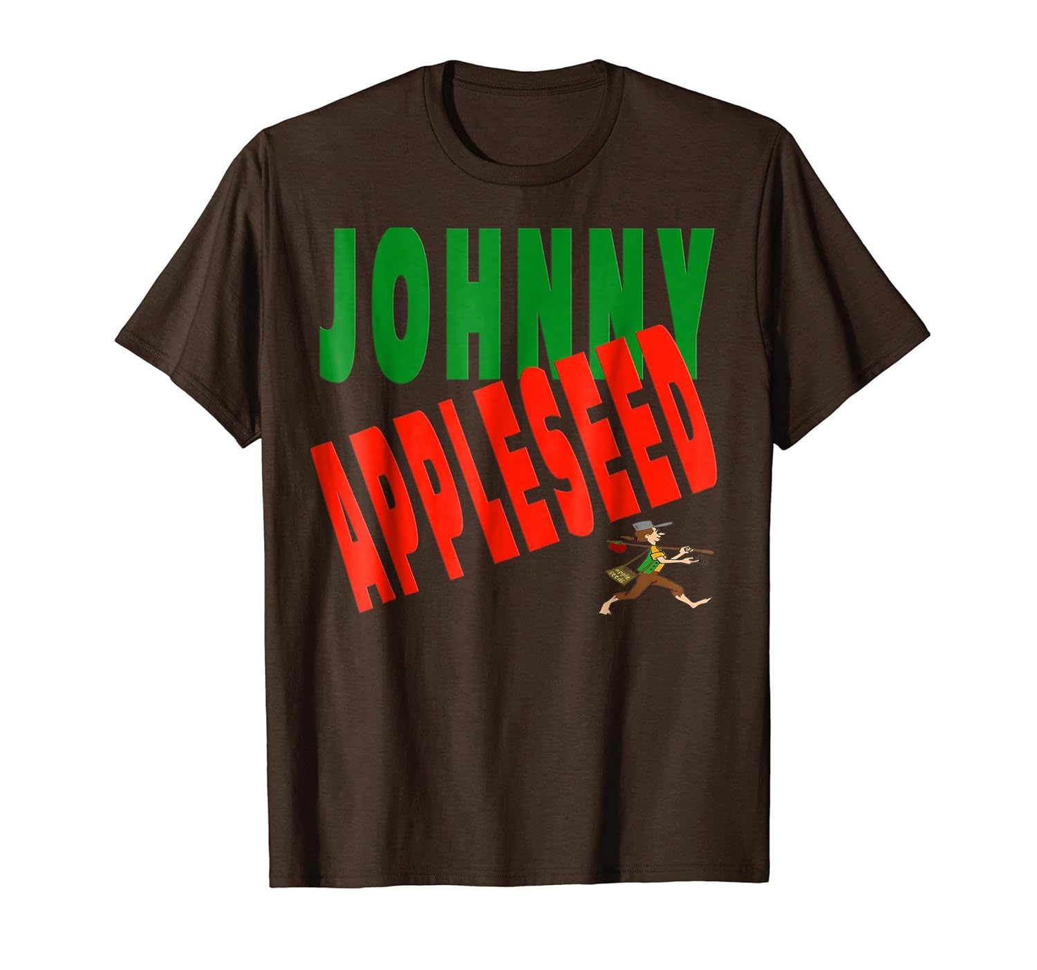 Johnny Appleseed Apple Tree Seed Orchard Nursery T-Shirt Tee-anz