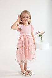 Toddler Girl Tulle Dress Summer Ruffle Sleeveless
