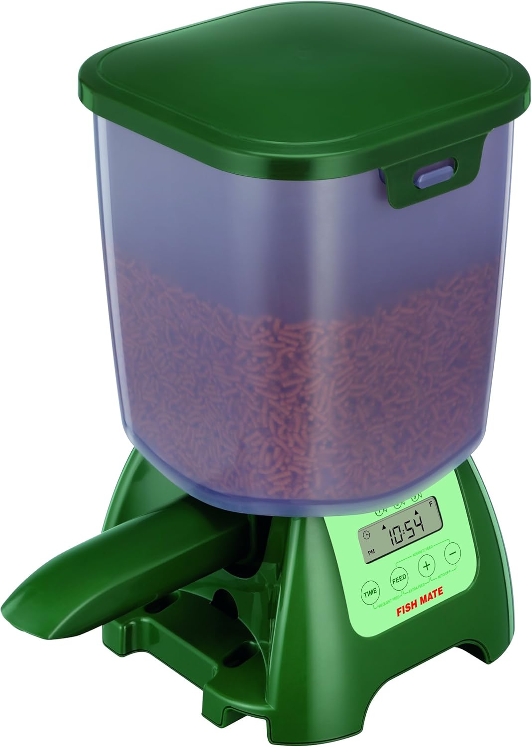 diy automatic pond fish feeder