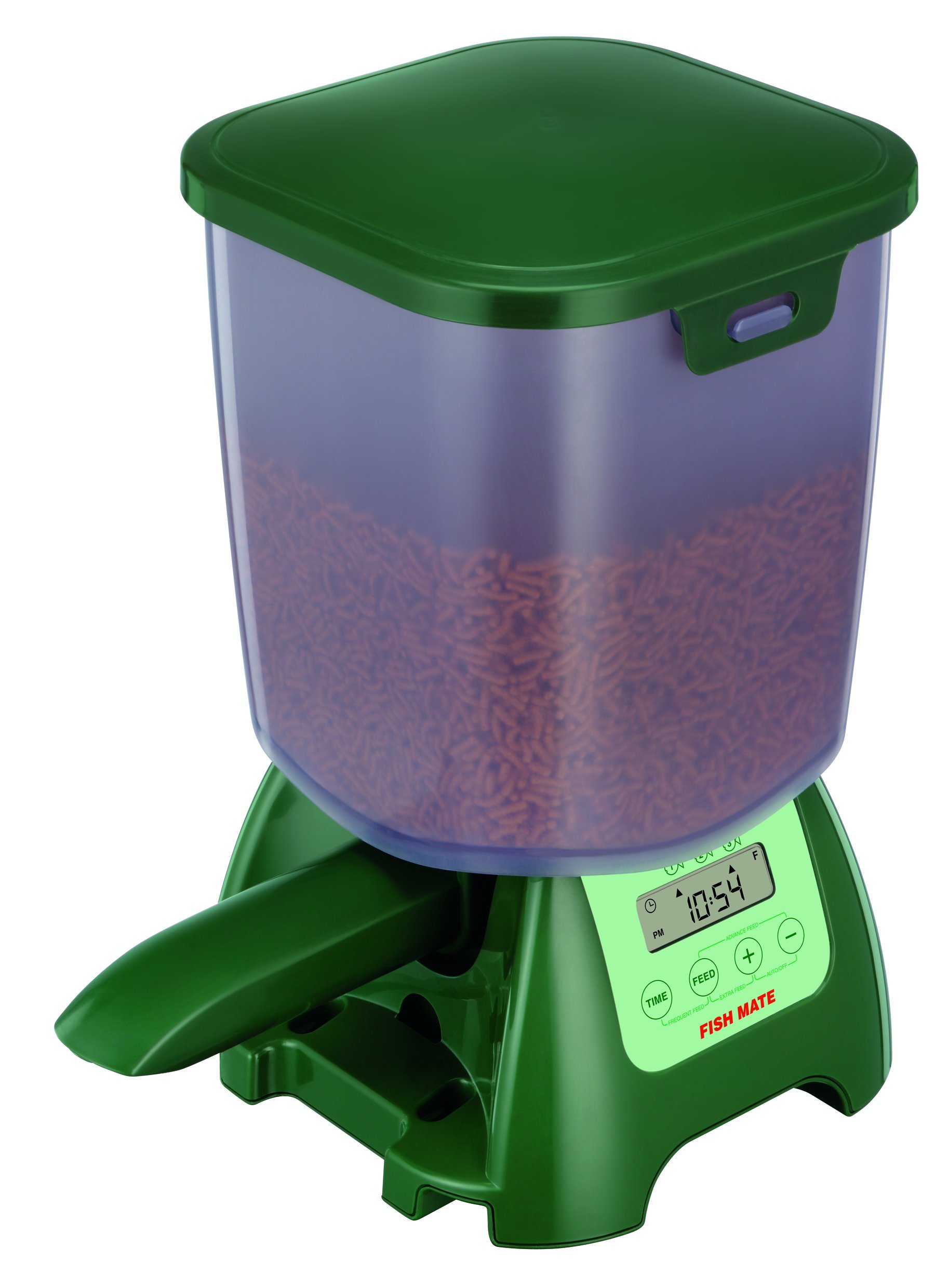 automatic pond fish feeder